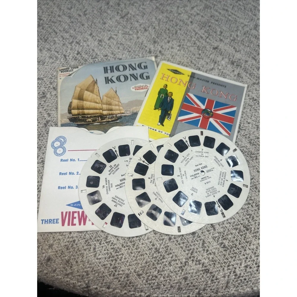Sawyer's View Master Reel #B 251 Hong Kong circa 1970s